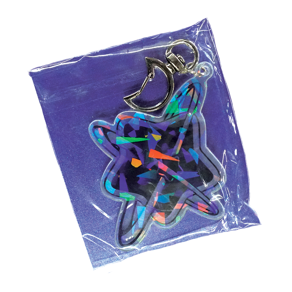 STAR RUSH KEYCHAIN image 0