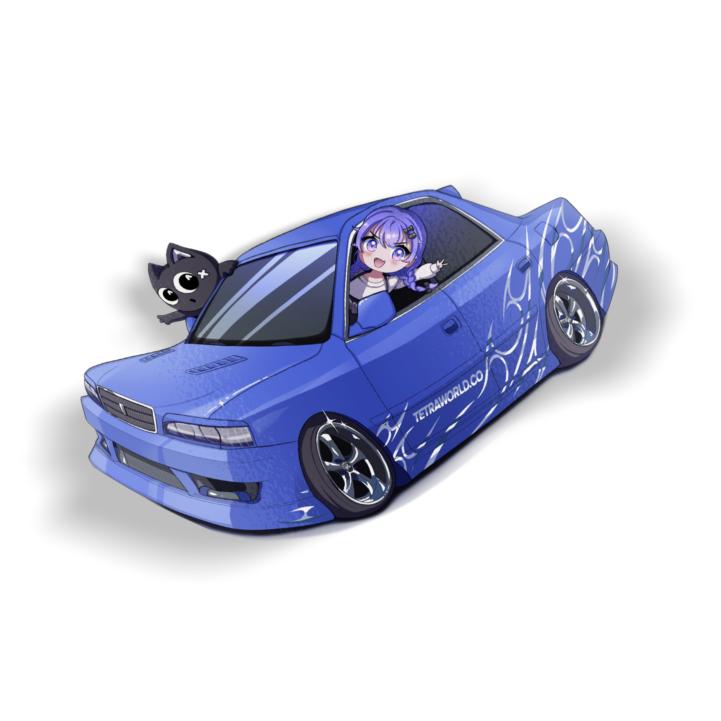 CAMRY & FRIENDS CHROME DECAL