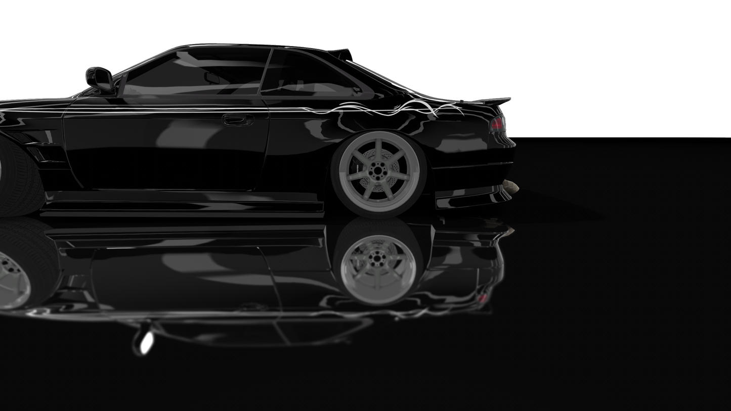 LABYRINTH 001 | 1-OF-1 CHROME PINSTRIPE LIVERY KIT