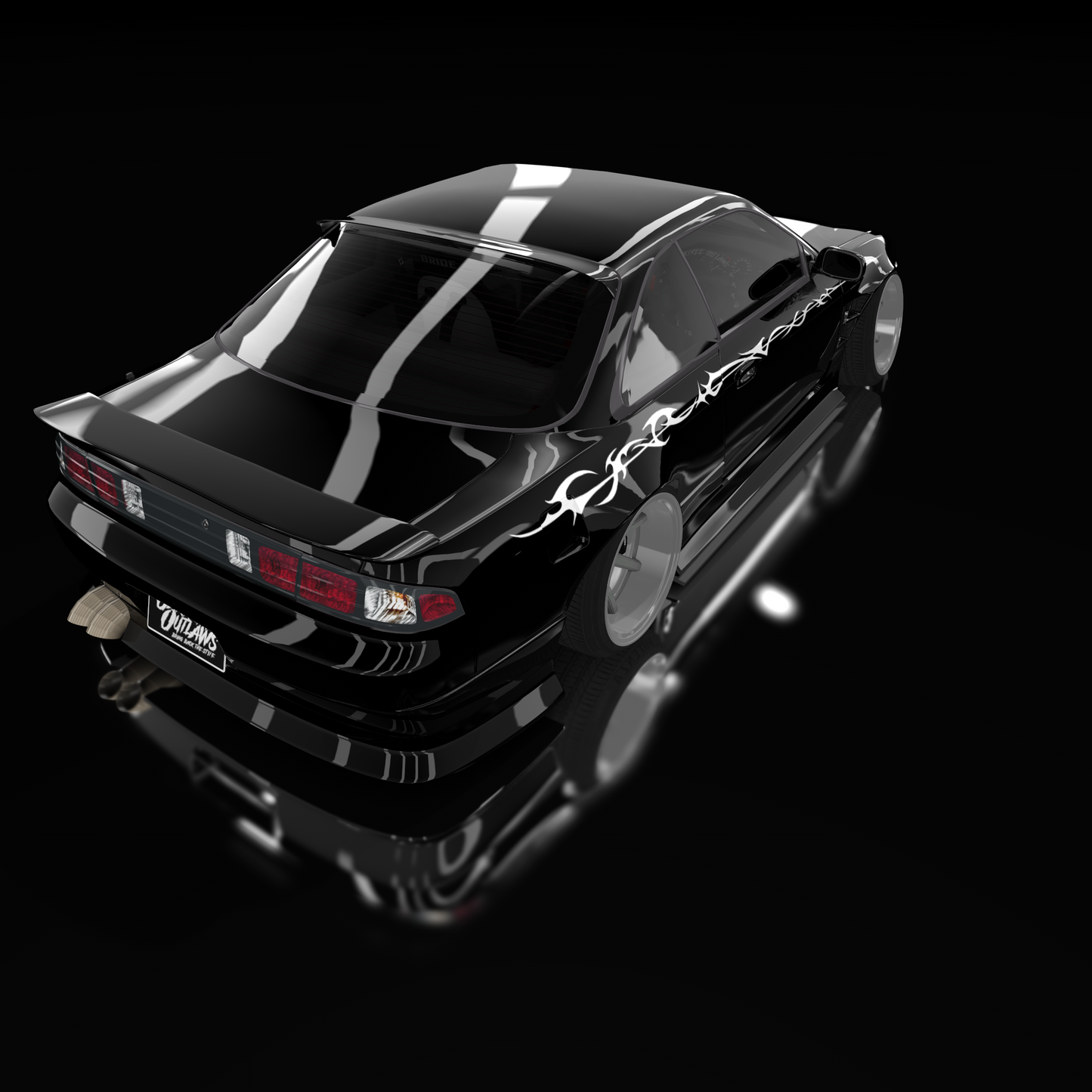 LABYRINTH 003 | 1-OF-1 CHROME PINSTRIPE LIVERY KIT