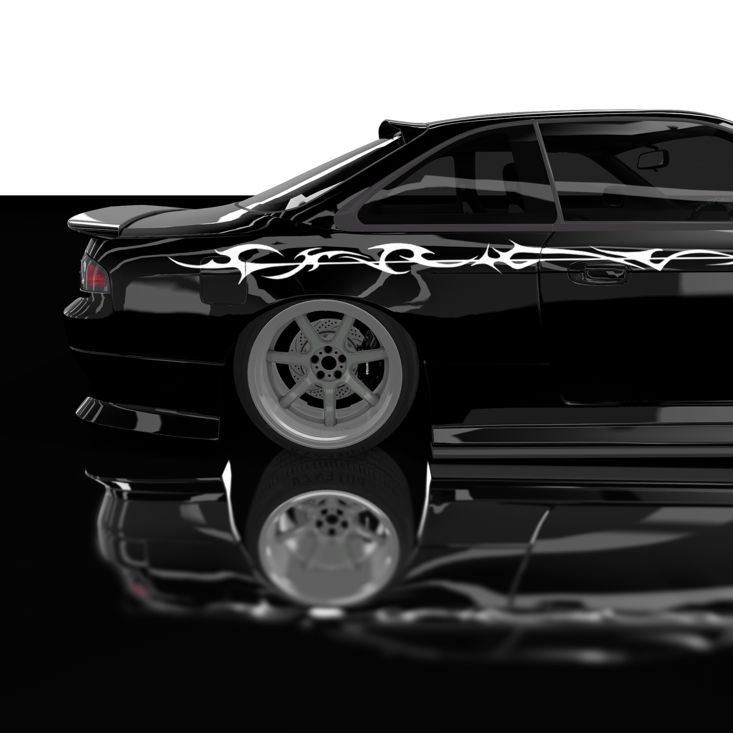 LABYRINTH 003 | 1-OF-1 CHROME PINSTRIPE LIVERY KIT
