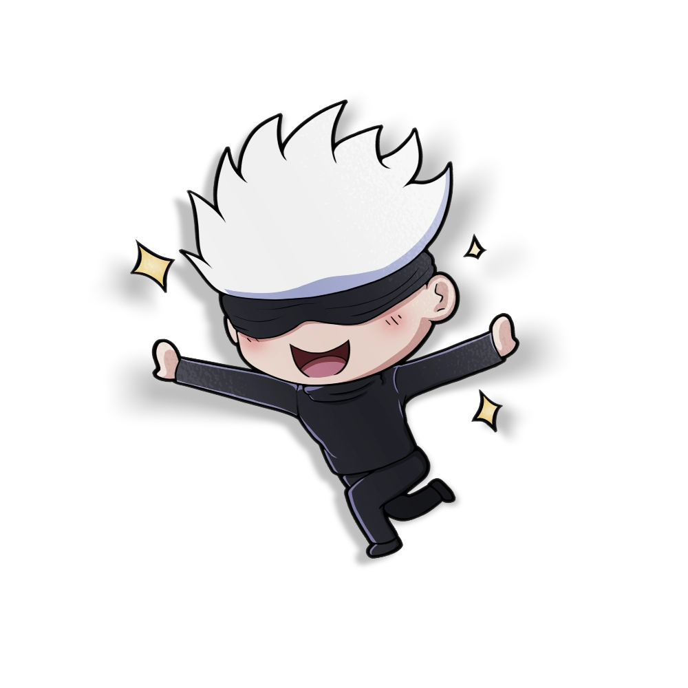 STRONGEST MAN CHIBI DECAL