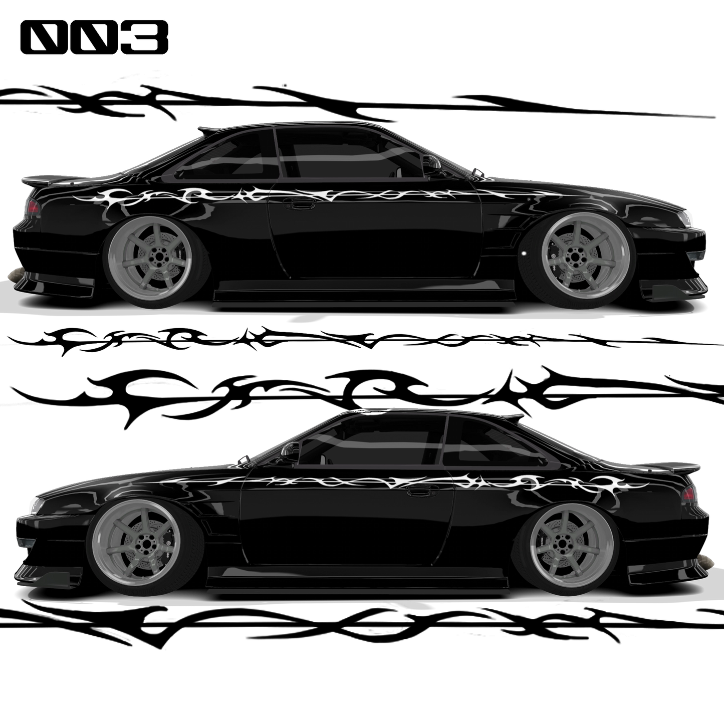 LABYRINTH 003 | 1-OF-1 CHROME PINSTRIPE LIVERY KIT