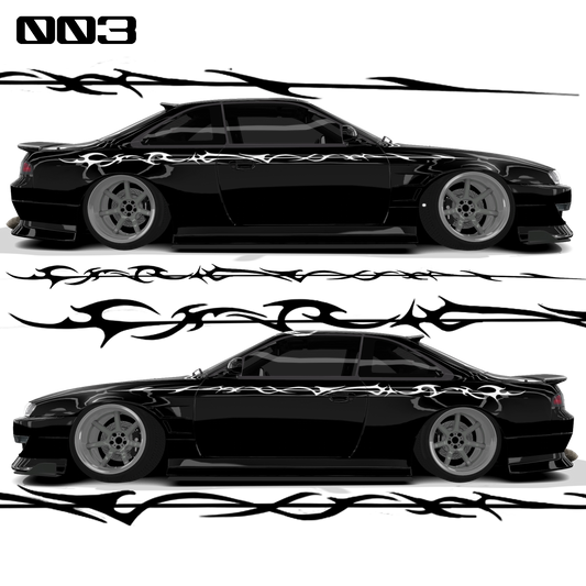 LABYRINTH 003 | 1-OF-1 CHROME PINSTRIPE LIVERY KIT