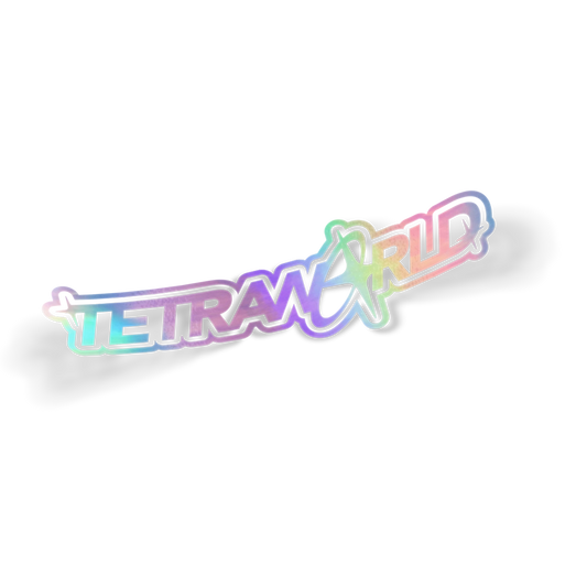 TETRAWORLD SHINY LOGO DECAL