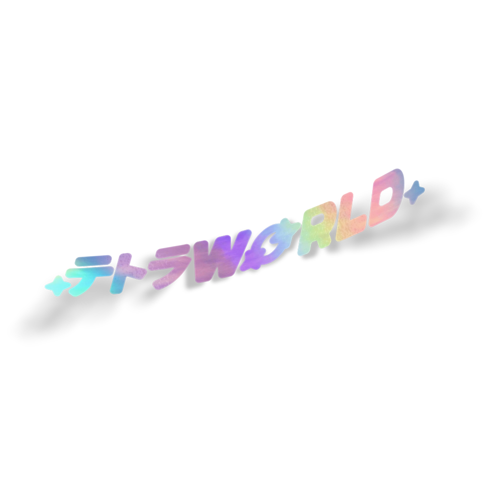 TETRAWORLD LOGO V2 DECAL