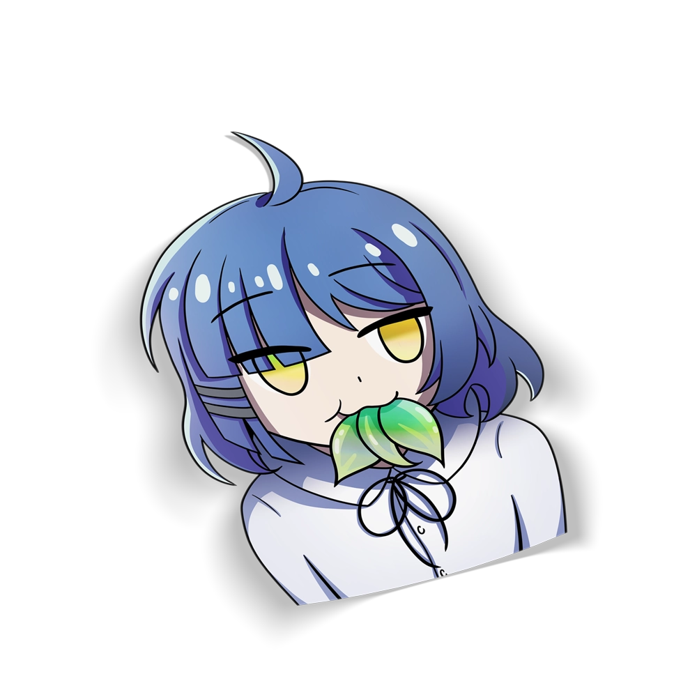 BASS GUITARIST HOLOGRAPHIC DECAL