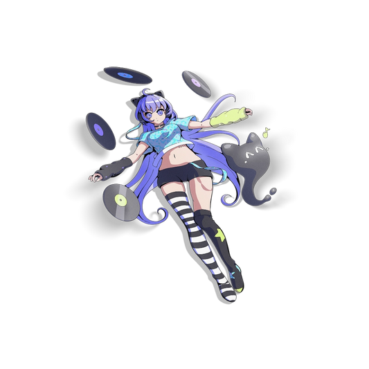 DJ SERI HOLOGRAPHIC DECAL