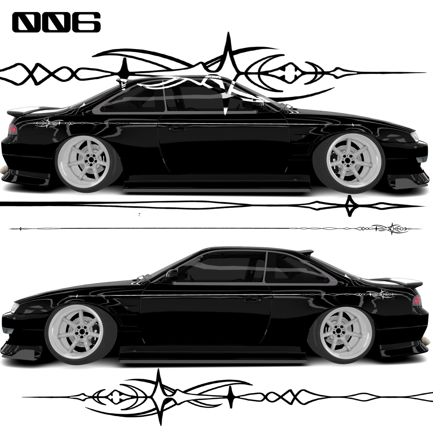 (COMING SOON) LABYRINTH 006 | 1-OF-1 CHROME PINSTRIPE LIVERY KIT