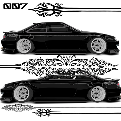 (COMING SOON) LABYRINTH 007 | 1-OF-1 CHROME PINSTRIPE LIVERY KIT