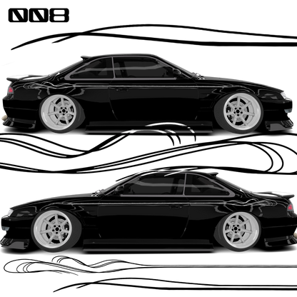 (COMING SOON) LABYRINTH 008 | 1-OF-1 CHROME PINSTRIPE LIVERY KIT