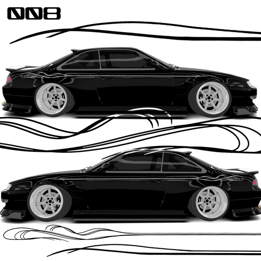 (COMING SOON) LABYRINTH 008 | 1-OF-1 CHROME PINSTRIPE LIVERY KIT