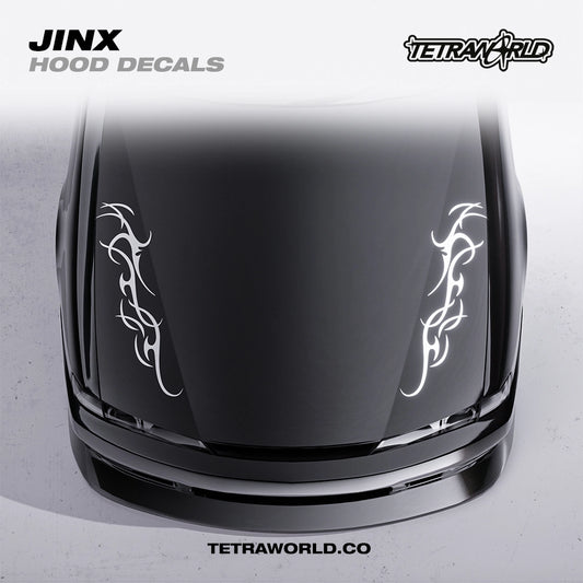 JINX HOOD DECALS