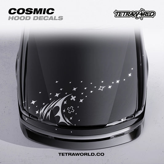 COSMIC HOOD DECALS
