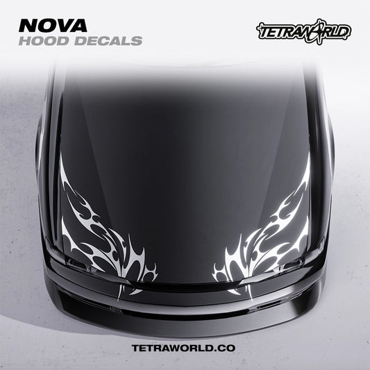 NOVA HOOD DECALS