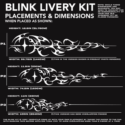 BLINK LIVERY KIT