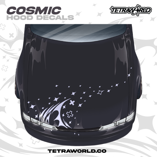 COSMIC HOOD DECALS