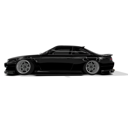 LABYRINTH 002 | 1-OF-1 CHROME PINSTRIPE LIVERY KIT