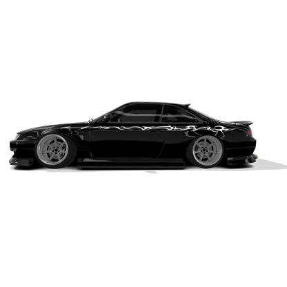 LABYRINTH 003 | 1-OF-1 CHROME PINSTRIPE LIVERY KIT