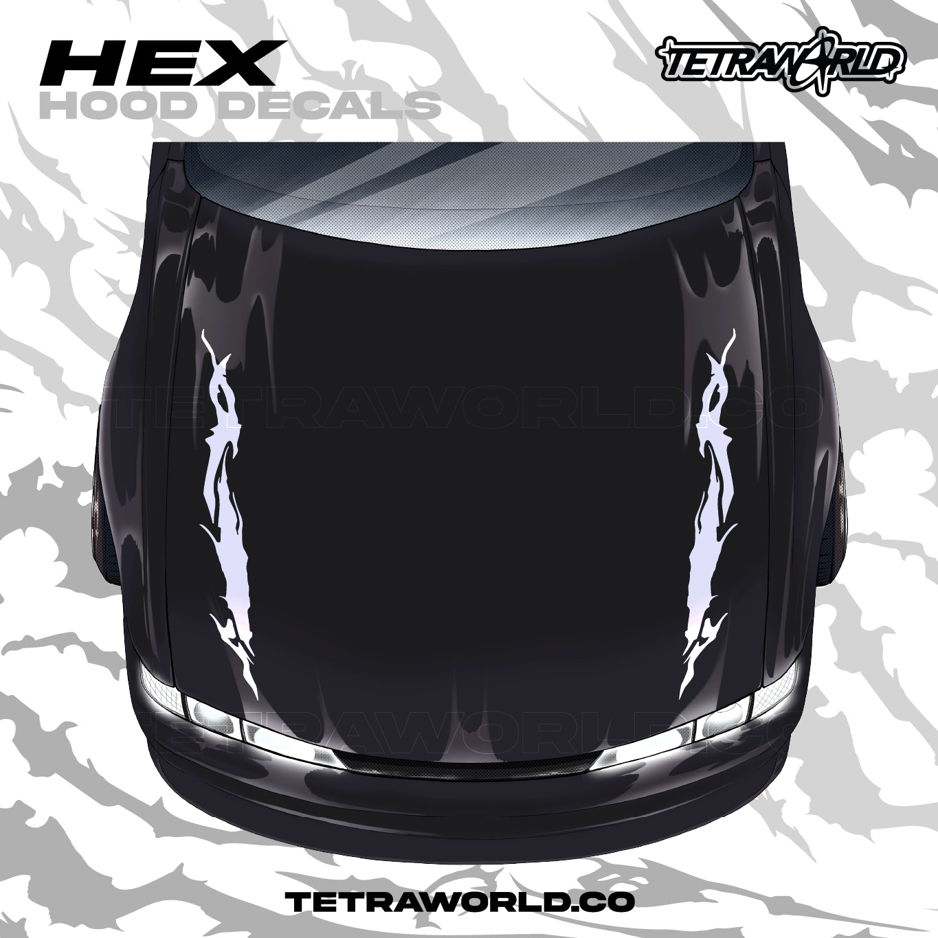 HEX HOOD DECALS
