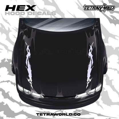 HEX HOOD DECALS
