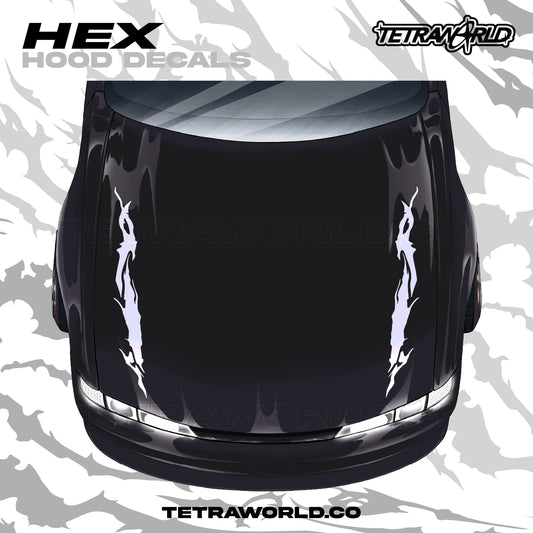 HEX HOOD DECALS