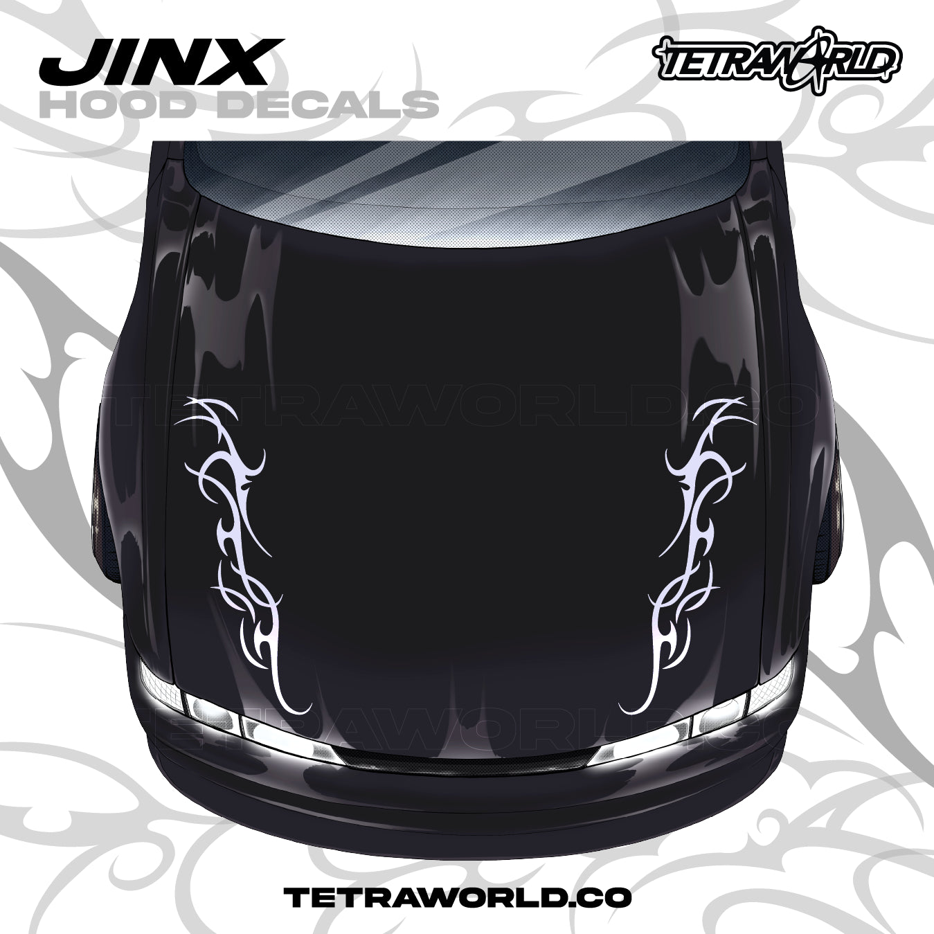 JINX HOOD DECALS
