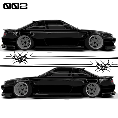 LABYRINTH 002 | 1-OF-1 CHROME PINSTRIPE LIVERY KIT