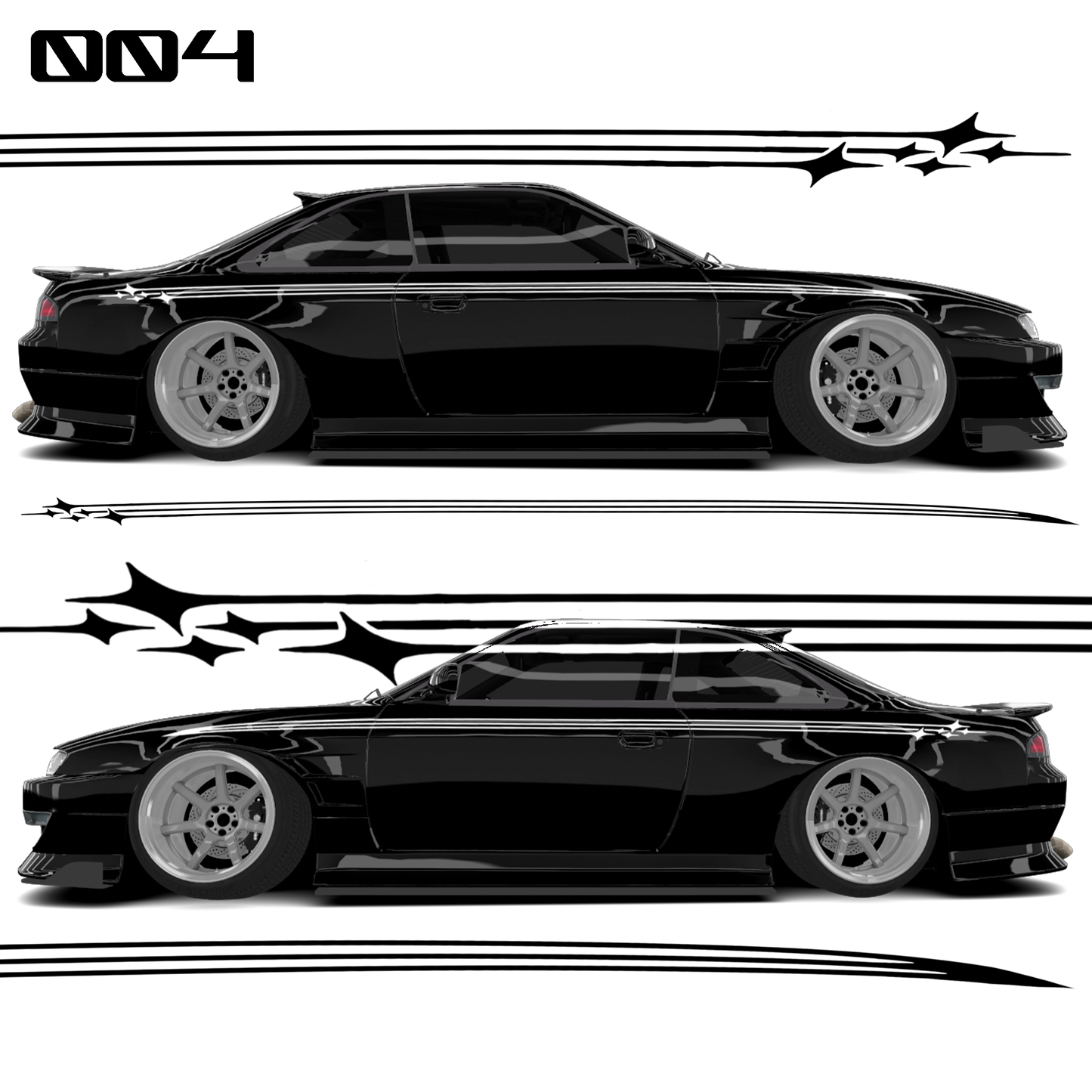 LABYRINTH 004 | 1-OF-1 CHROME PINSTRIPE LIVERY KIT