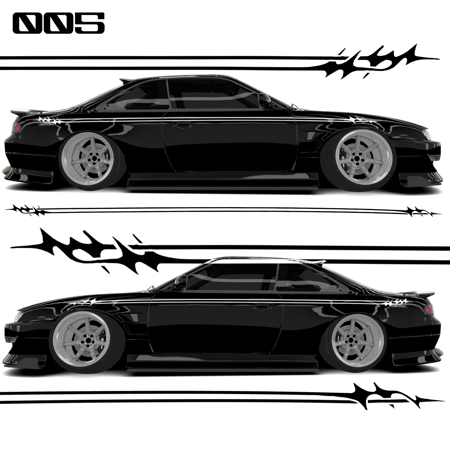 LABYRINTH 005 | 1-OF-1 CHROME PINSTRIPE LIVERY KIT