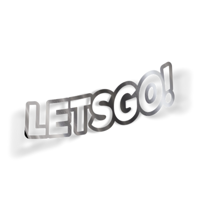 LETSGO! DECAL
