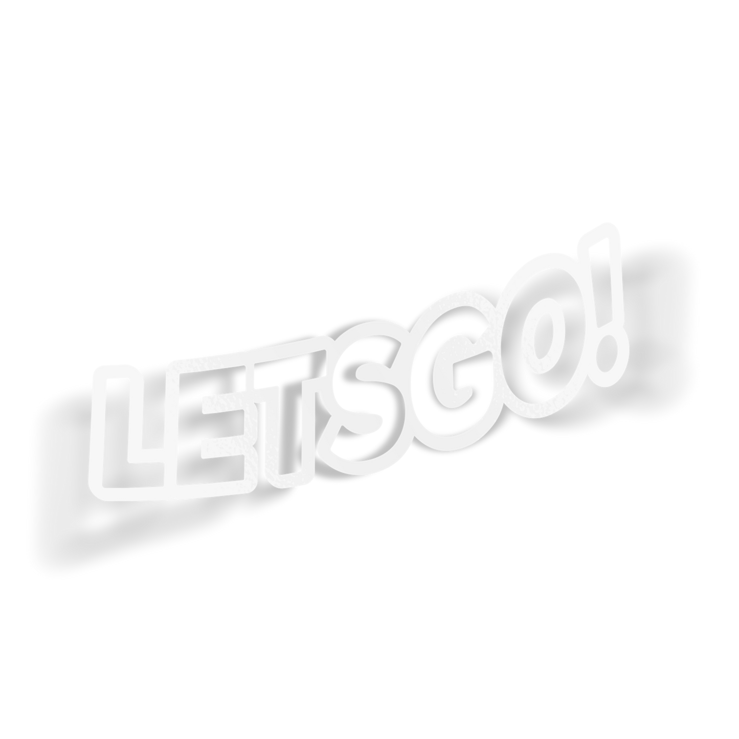 LETSGO! DECAL