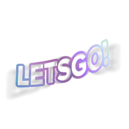 LETSGO! DECAL
