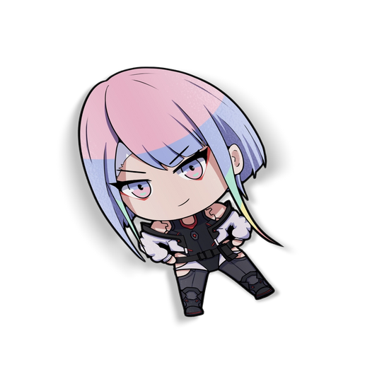 CYBER GIRL CHIBI DECAL
