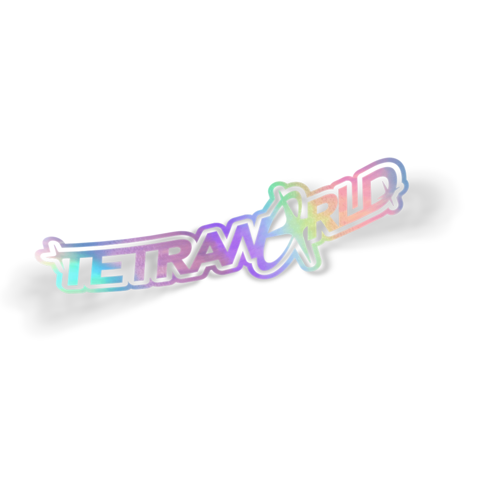 TETRAWORLD SHINY LOGO DECAL