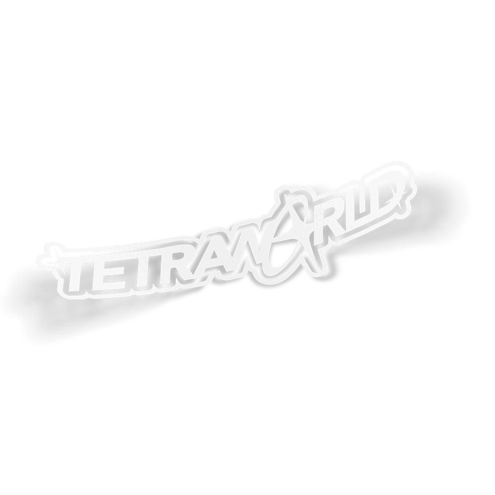 TETRAWORLD SHINY LOGO DECAL