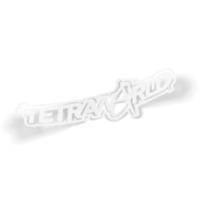 TETRAWORLD SHINY LOGO DECAL