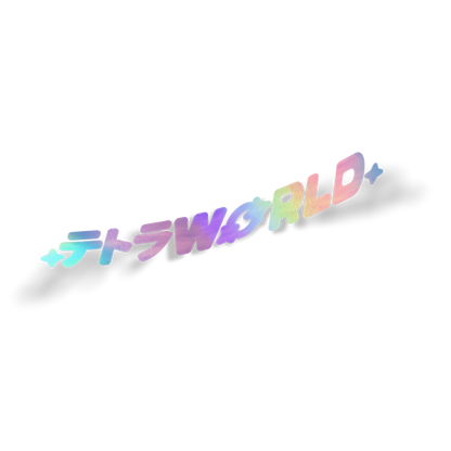 TETRAWORLD LOGO V2 DECAL