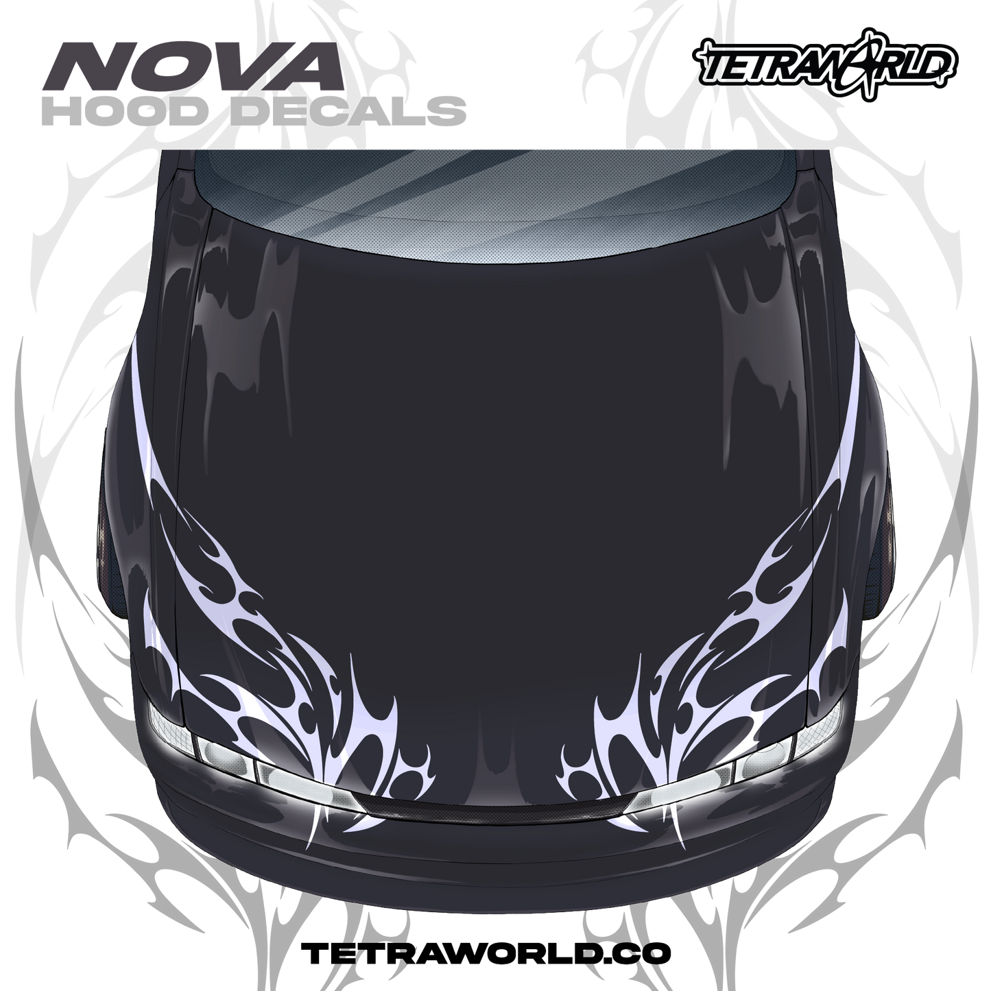 NOVA HOOD DECALS