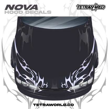 NOVA HOOD DECALS