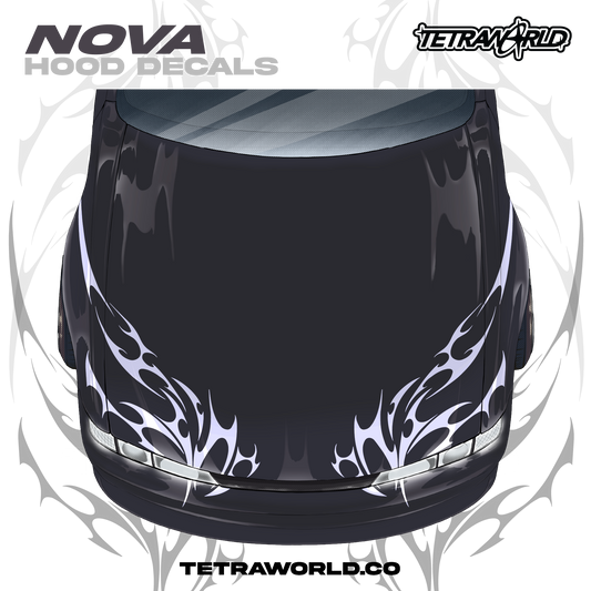 NOVA HOOD DECALS