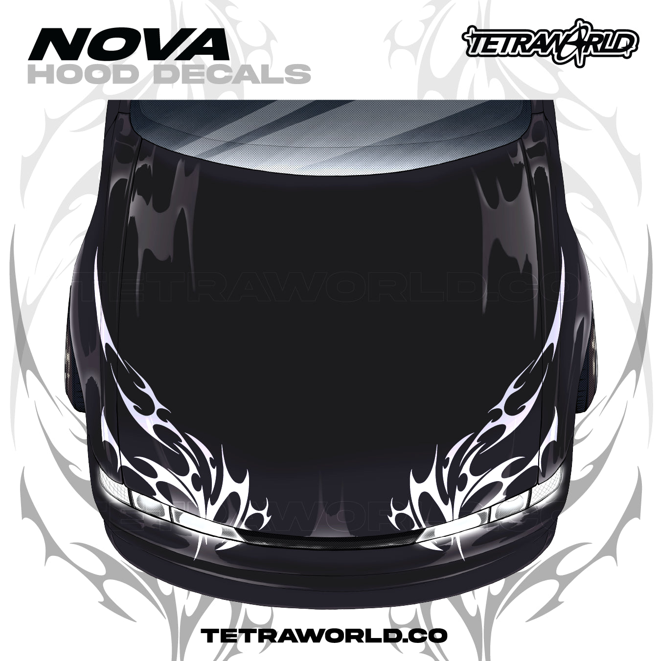 NOVA HOOD DECALS