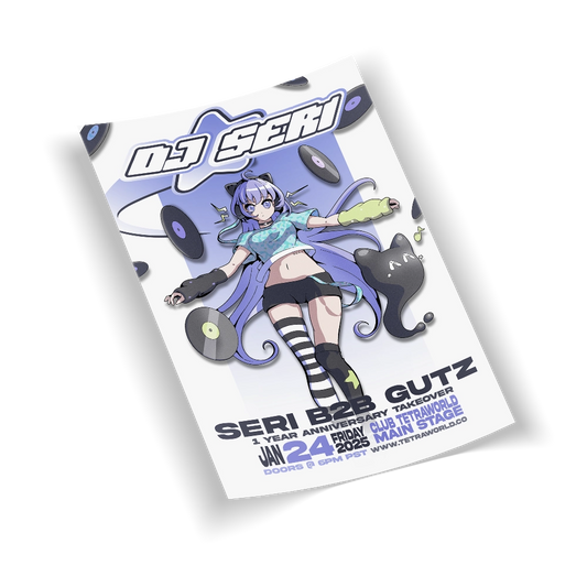 DJ SERI CONCERT POSTER