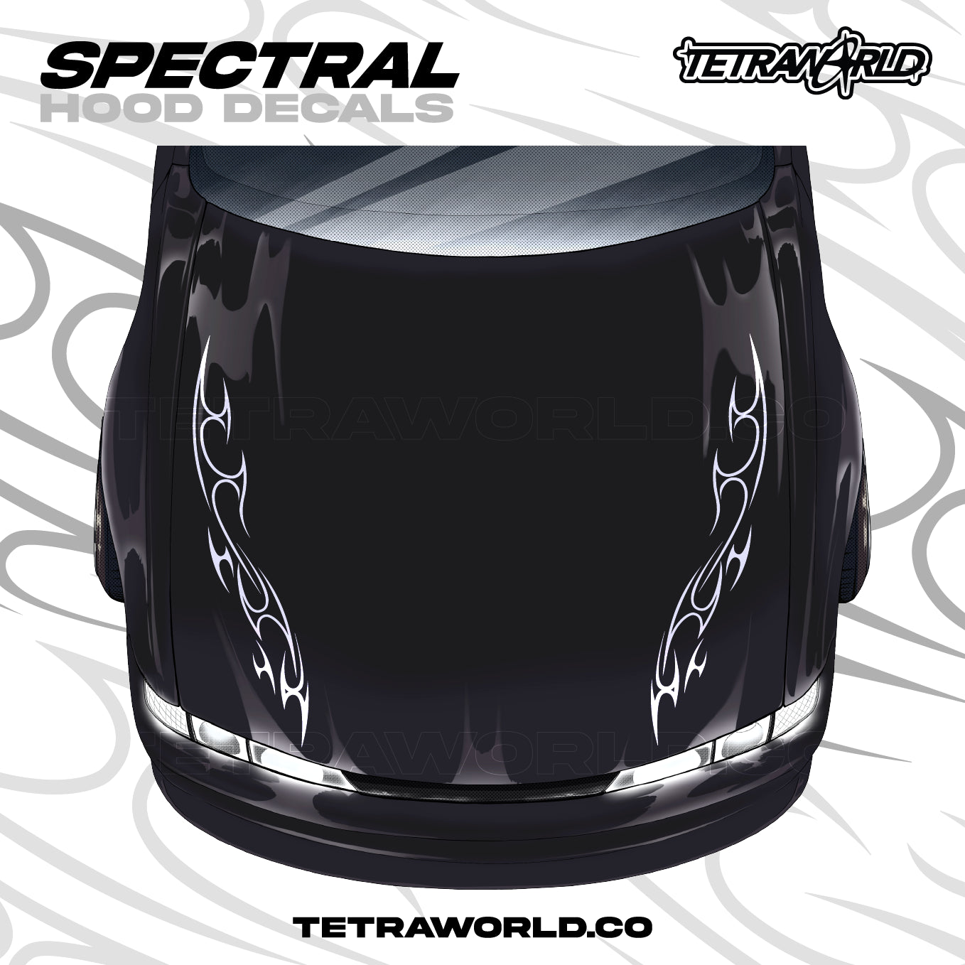 SPECTRAL HOOD DECALS