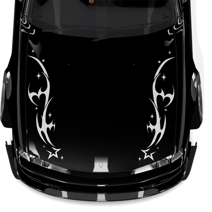 WISTERIA HOOD DECALS