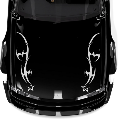 WISTERIA HOOD DECALS