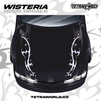 WISTERIA HOOD DECALS